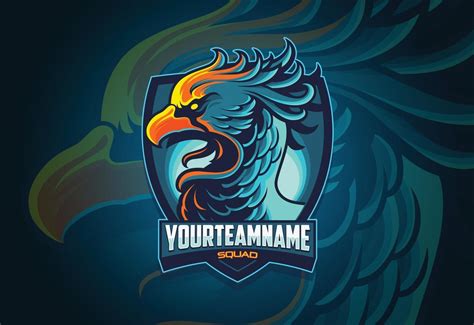 Phoenix Esports logo design 2128968 Vector Art at Vecteezy