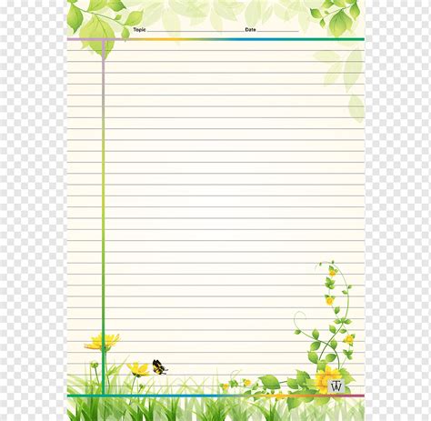 Flower Border Designs For A4 Size Paper | Best Flower Site