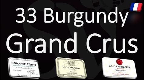 The 33 Grand Cru Wines from Burgundy | Complete List | French ...