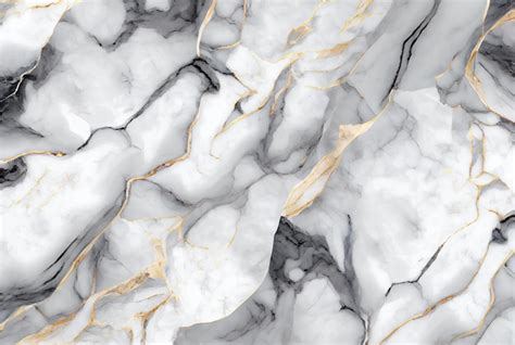 Premium Photo | White marble with gold and grey veins abstract background