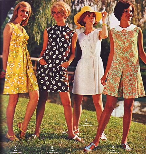 Wards 69 ss summer dresses | Sixties fashion, 60s and 70s fashion, 60s ...