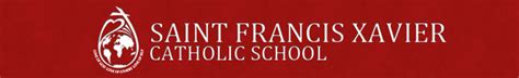 Saint Francis Xavier Catholic School - Application - Log In