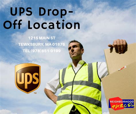 FedEx – UPS Drop-off Location Tewksbury, Lowell, Dracut MA