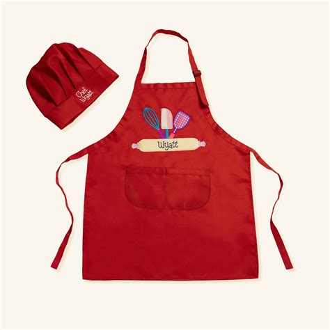 Personalized Kids Cooking Apron