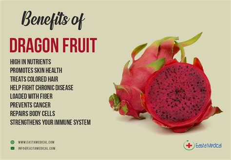 Dragon Fruit Benefits Red Inside - health benefits