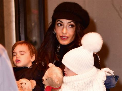 Amal Clooney's Twins Are Perfect Little Versions of Dad George | Woman ...