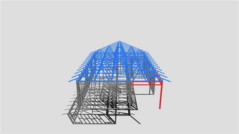 ISG1543 Gable Roof - Download Free 3D model by wouterbotha34 [89ef7d4 ...