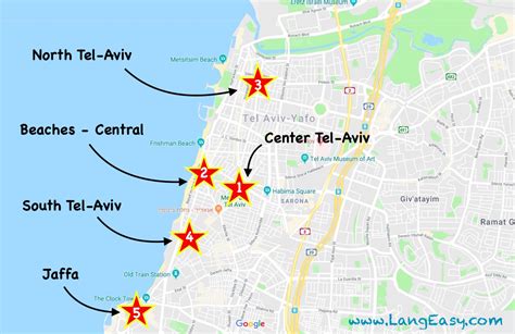 temblor En general repentinamente mapa turistico de tel aviv Templado ...