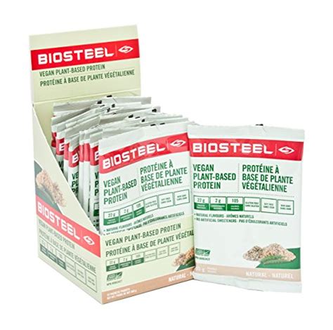 Buy BioSteel Vegan Based Protein Powder - Fuels Muscles & Promotes Lean ...