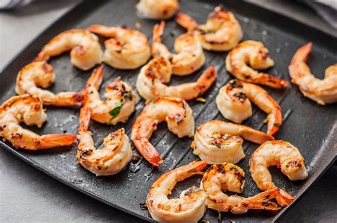 Grilled Jumbo Shrimp With Lemon-Herb Marinade Recipe