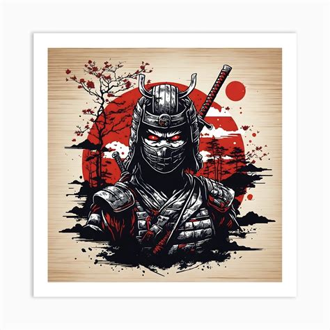 Samurai 7 Art Print by WINNSTICKERSS - Fy