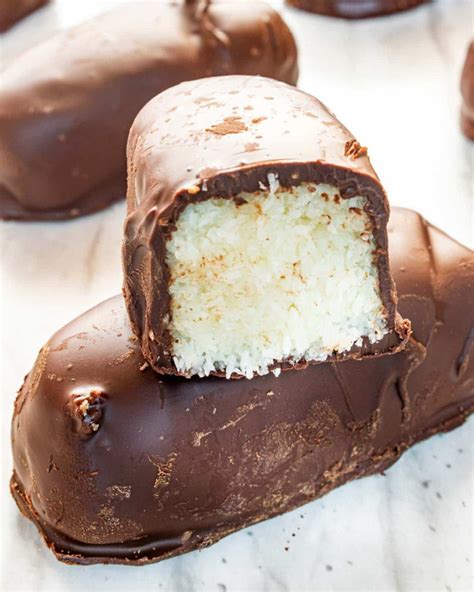 Homemade Bounty Bars (Mounds Bars) - Jo Cooks