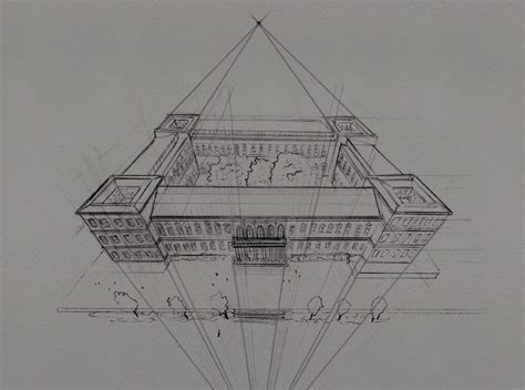 2 Point Perspective Drawing Step By Step