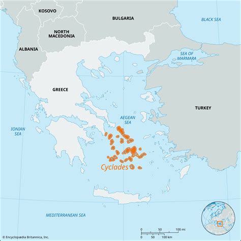 Cyclades | Greece, Map, & Facts | Britannica