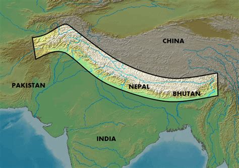 Himalaya World Map