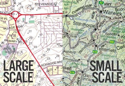 Large Scale vs. Small Scale Maps - What? – The Chart & Map Shop