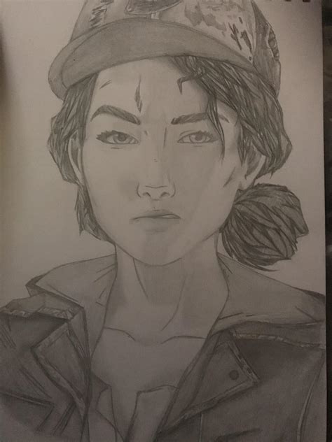 Clementine TWDG Fan art update: : r/TheWalkingDeadGame