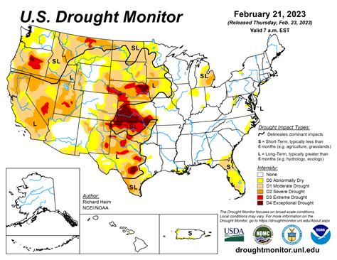 U.S. Drought: Weekly Report for February 21, 2023 | National Centers ...