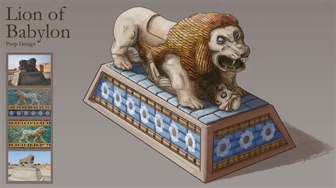 ArtStation - Lion of Babylon Concept art