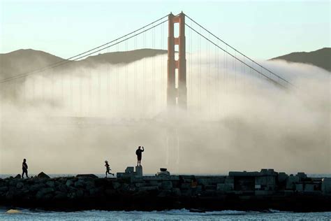 Golden Gate Bridge foghorns heard throughout S.F. on clear day