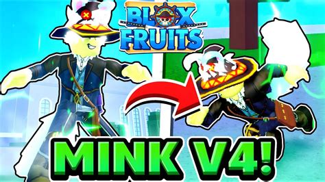 PEGANDO MINK V4 FULL DESPERTA NO BLOX FRUITS! - YouTube