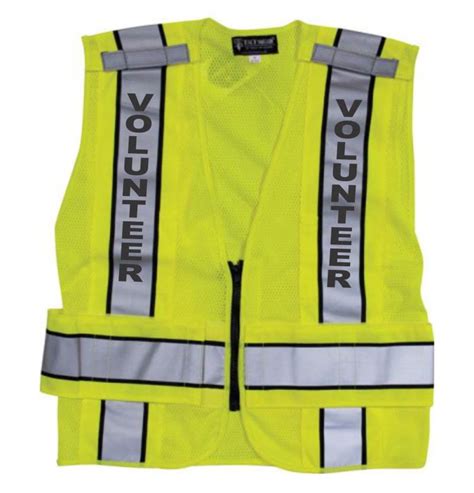 VOLUNTEER Traffic Safety Vest - ANSI 207-2006 Compliant