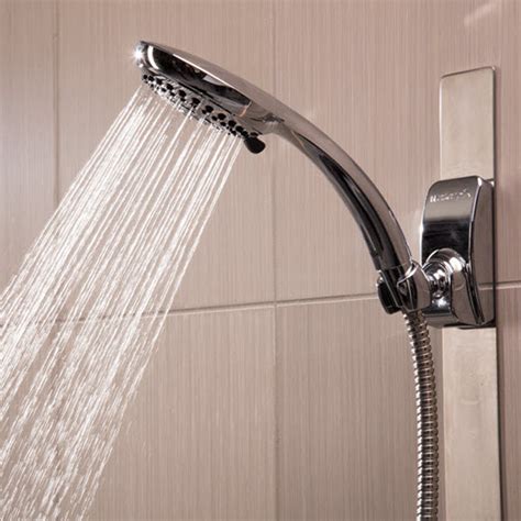 Waterpik SBJL-063VB Power Spray Slide Bar Hand Held Adjustable Shower ...