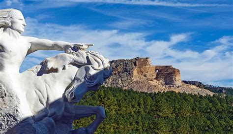 A brief look at the Crazy Horse Memorial taking shape in South Dakota