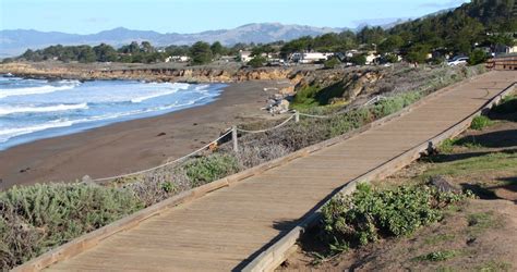 Moonstone Beach and Boardwalk in Cambria, CA - California Beaches