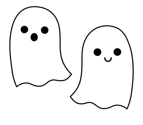 Ghost Cartoon Png Cute Ghost Clipart - Clip Art Library