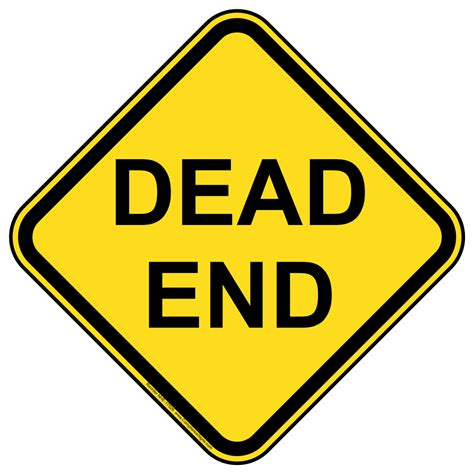 Dead End Sign NHE-17526 Recreation