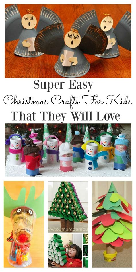 5 Super Easy Christmas Crafts For Kids That They Will Love