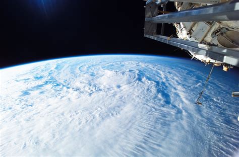 ESA - Earth view captured from on board the International Space Station ...