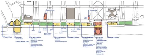 Boardwalk Map • Asbury Park Boardwalk