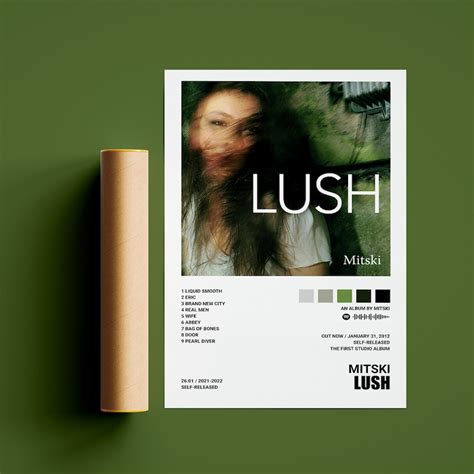 Mitski Posters / Lush Poster / Mitski / Album Cover Poster - Etsy UK