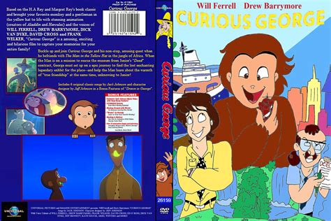 Curious George (2006) DVD 2015 FULL Cover | Curious george, Artwork ...