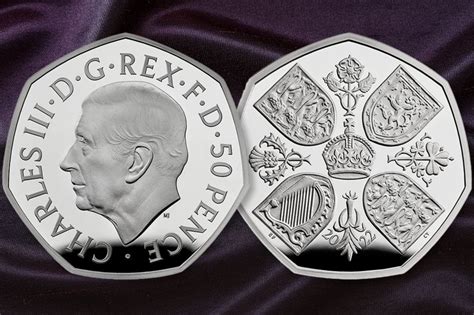 Royal Mint introduces new King Charles III 50p coin - Brig Newspaper