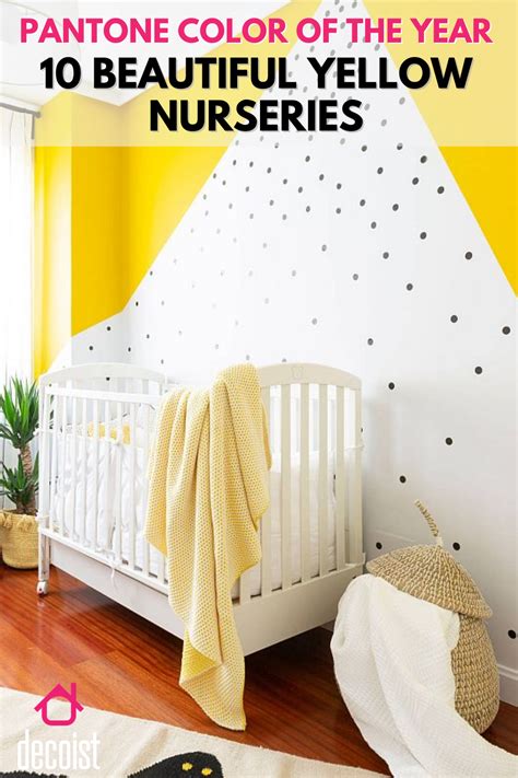 Burst of Brightness: 10 Beautiful Nurseries in Yellow | Yellow nursery ...