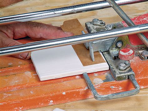 Cutting Tile on a Manual Tile Cutter - Fine Homebuilding