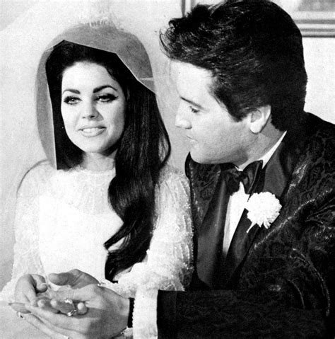 45 Candid Photographs of Elvis and Priscilla Presley on Their Wedding ...