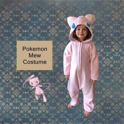 Pokemon Mew Costume Custom-made Child Sized | Etsy