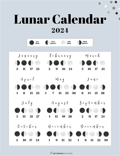 2024 Lunar Calendar Pdf Full Moon - Fall 2024 Calendar