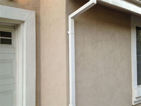 Square Downspouts -Smooth finish | Downspout, Smooth finish, Rain gutters