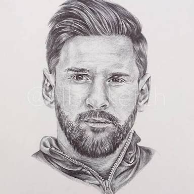 Image result for lionel messi sketch paint | Messi drawing, Lionel ...