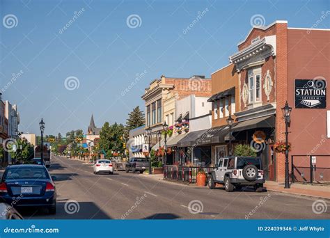 Stores in Downtown Medicine Hat Editorial Photo - Image of city, main ...