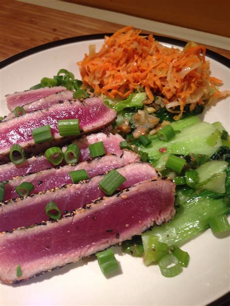 Ripped Recipes - Sesame Seared Ahi Tuna