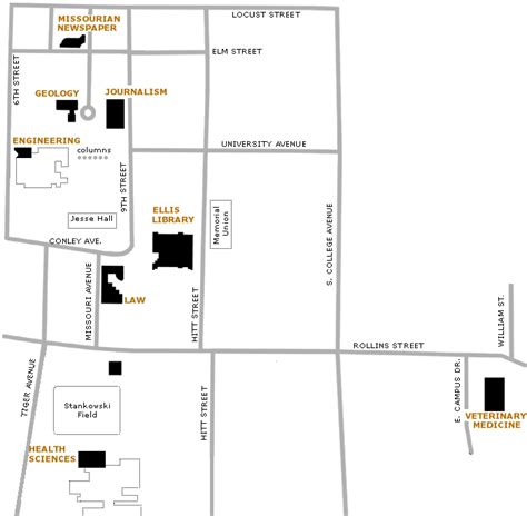 Maps & Floor Plans // Libraries // Mizzou // University of Missouri