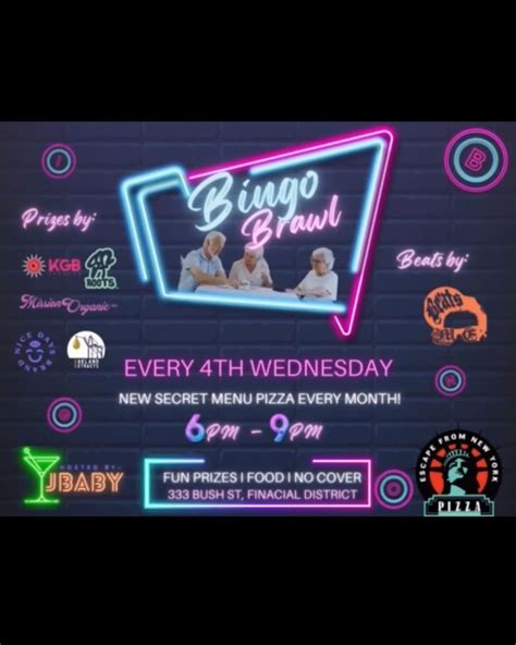 Bingo Brawl | Downtown San Francisco