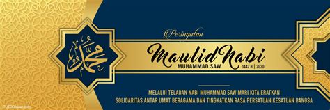 10 Desain Banner Spanduk Maulid Nabi Muhammad SAW 1445H 2023 (Free CDR ...