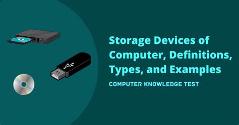 Storage Devices Of Computer 2022 Exclusive Notes